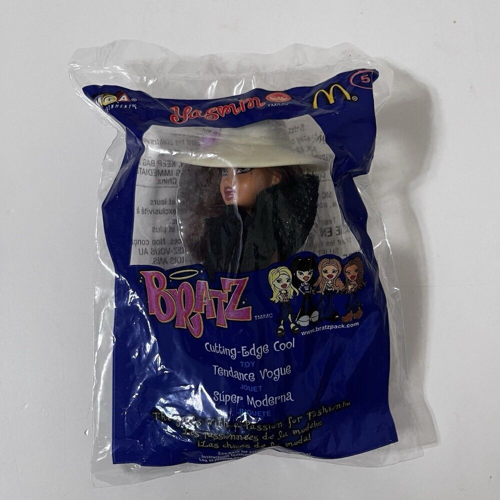 McDonald's Bratz Yasmin Cutting-Edge Cool Doll Happy Meal Toy #5